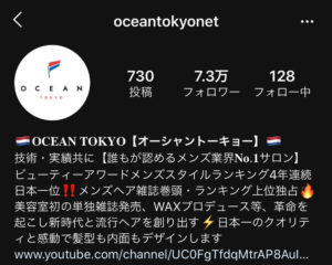 Instagram oceantokyonet profile