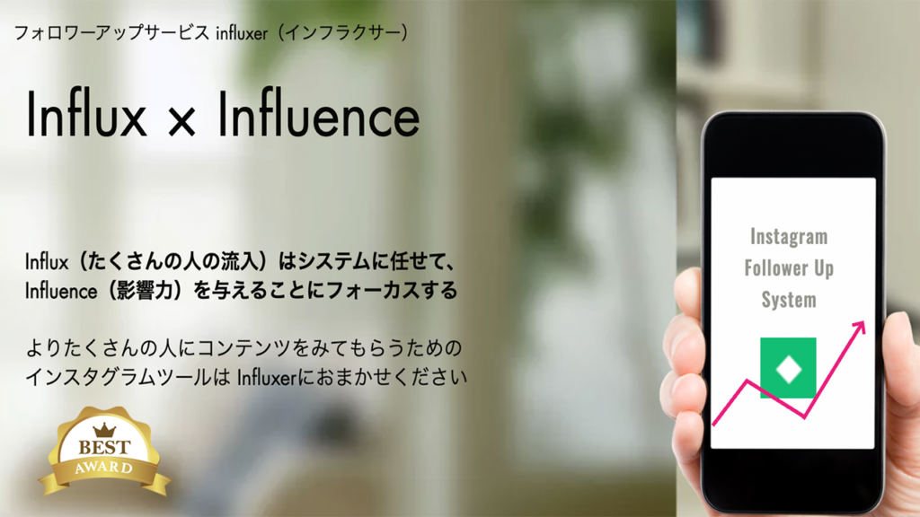 influxerバナー広告